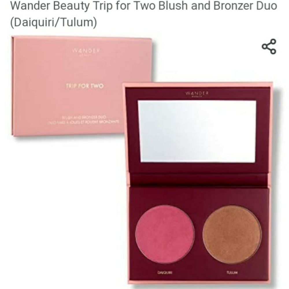 Trip For Two  Blush and Bronzer Duo, new